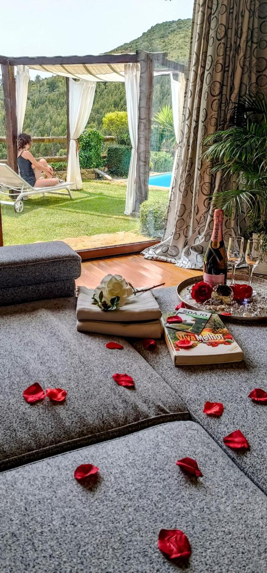 Love Story - Lareira & Sauna - Piscina اركوس دي فالديفيز المظهر الخارجي الصورة